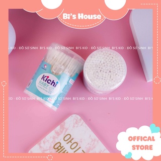 🌟[ TOP BÁN CHẠY ] Tăm bông KICHI - mềm mại êm dịu với làn da bé [ ẢNH THẬT ]🍀
