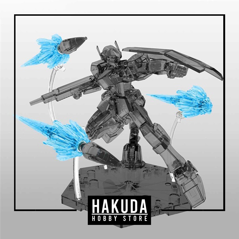 Bộ phụ kiện Figure Rise - Jet Effect (Clear Blue) - Chính hãng Bandai Nhật Bản