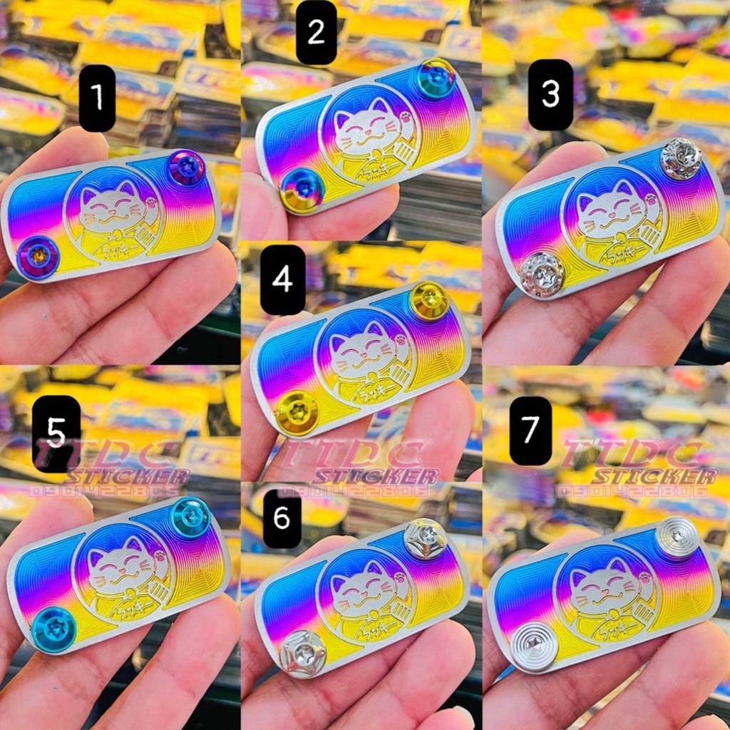 Combo Tem Titan Nắp DẦU HONDA kèm ốc như hình ✌🇻🇳