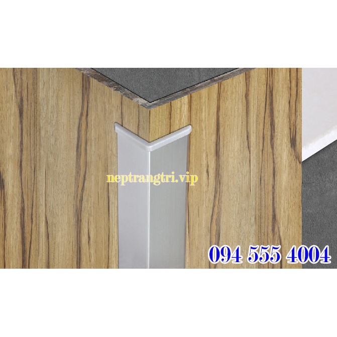 NẸP MẪU 10CM - NẸP NHÔM CHỮ V, NẸP NHÔM TRANG TRÍ, NẸP NHÔM V ỐP GÓC, NẸP NHÔM GÓC VUÔNG