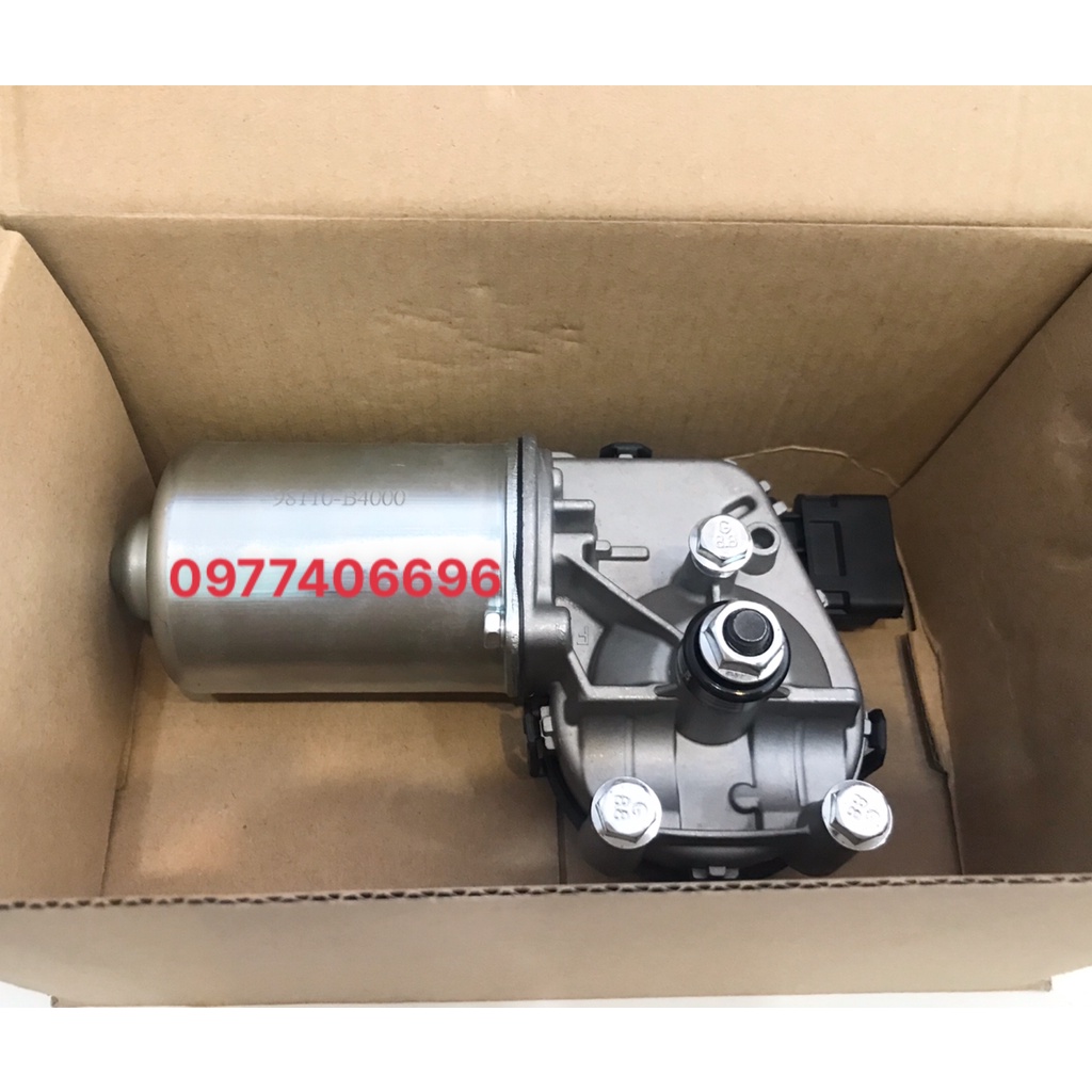 Mô tơ gạt mưa trước Hyundai Grand I10 - Mã phụ tùng 98110B4000