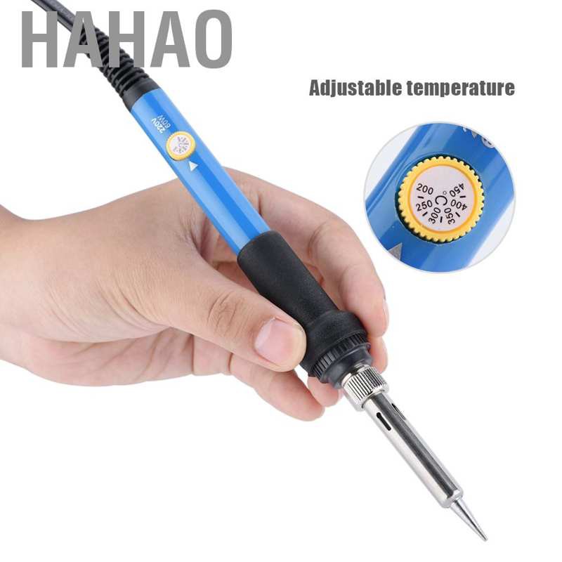 [Hahao] Hot sale Hahao Electric Soldering Iron Pencil Temperature Adjustable for Phone Repair Welding Rework Tool 220V | BigBuy360 - bigbuy360.vn