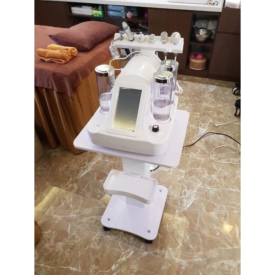 Kệ đặt máy Aqua 6in1 H202, máy 5in1 Chất Liệu Sắt Sơn Tích Điện Bền Bỉ,