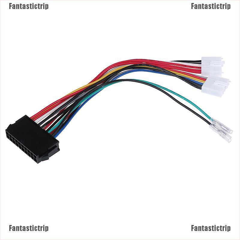 Cáp Chuyển Đổi Fantastictrip 20P ATX Sang 2 Cổng 6Pin AT PSU Cho Máy Tính 286 386 486
