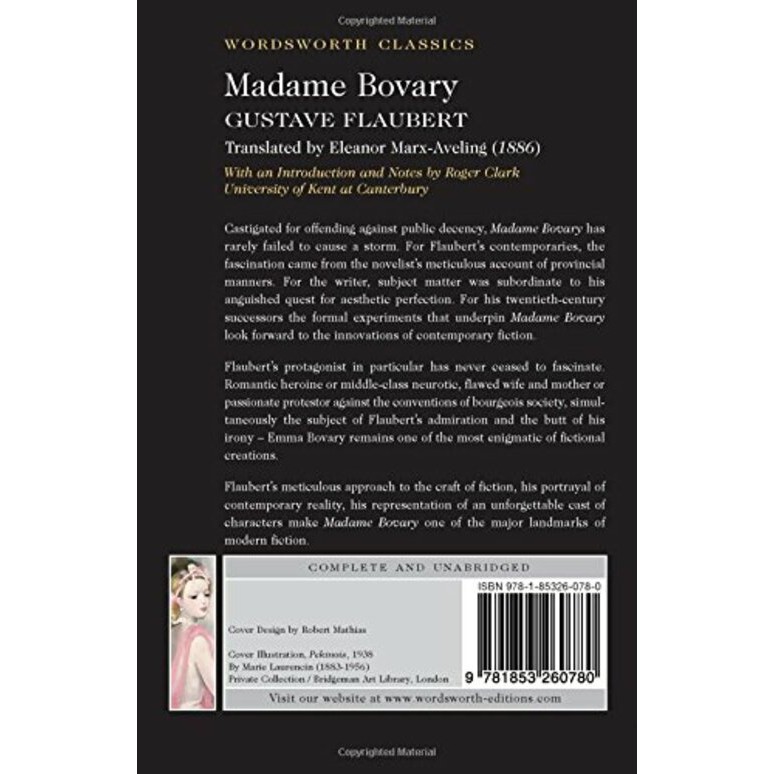 Sách Ngoại Văn: Madame Bovary