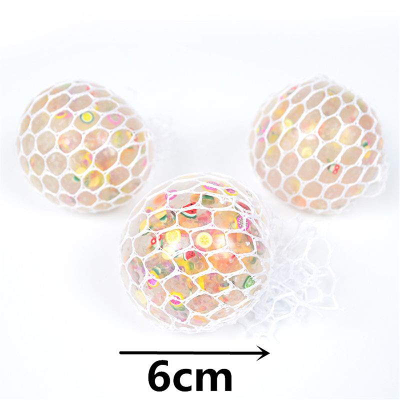 Đồ chơi trái cây bóp hình chùm nho vui nhộn độc đáo hỗ trợ giảm căng thẳng 6cm