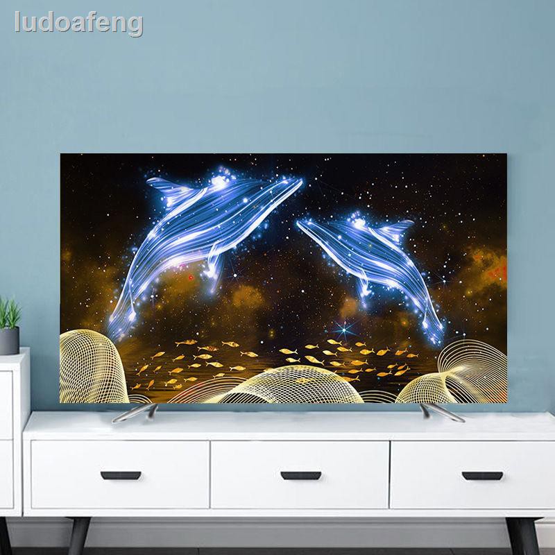 Tấm Vải Phủ Tv Chống Bụi 55 65 Inch 42 50 60 75 Ốp