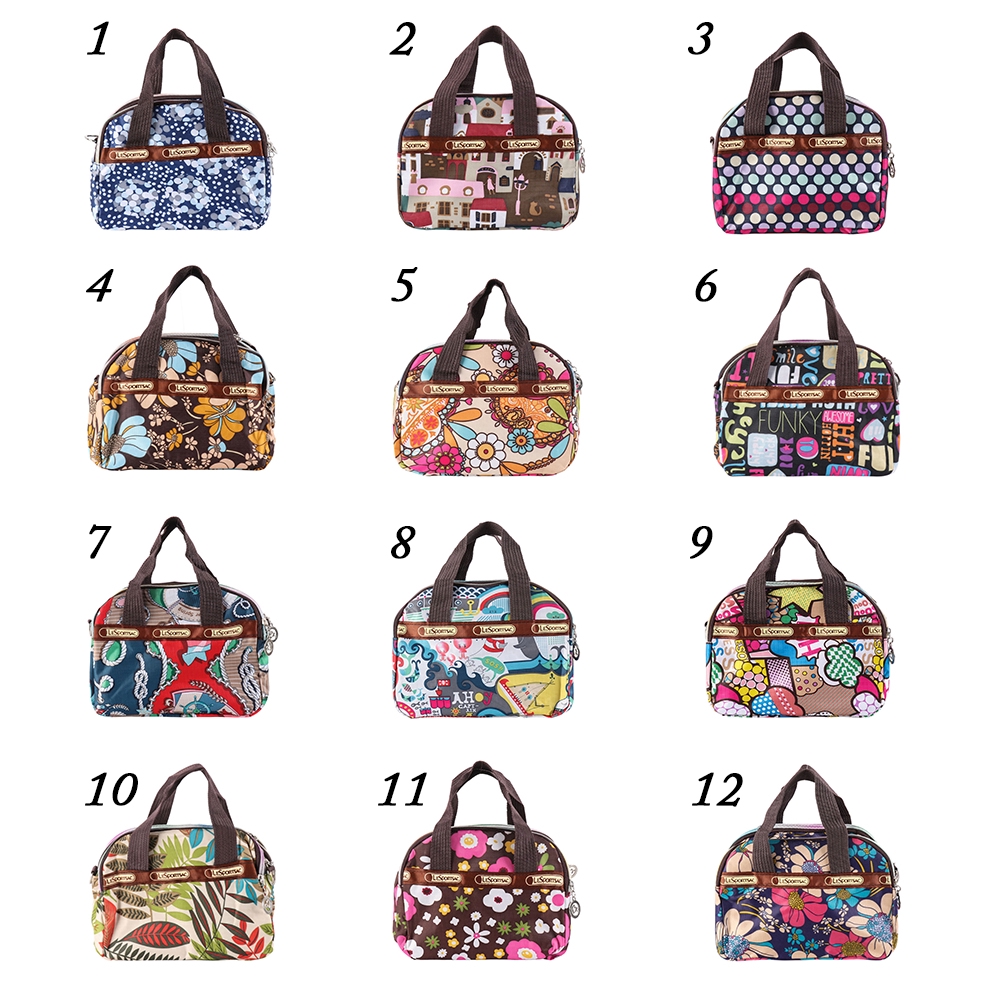 SOFTNESS Universal Multifunctional  Handbag Waterproof  Zippers Multi Pocket Crossbody