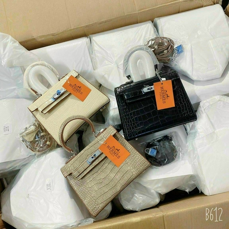 Túi da rắn size 21 bản đẹp