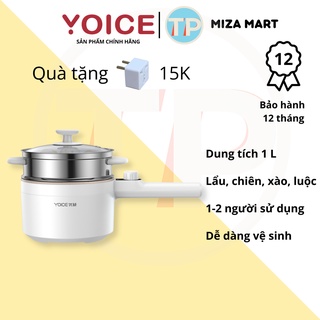 Nồi điện đa năng mini Yoice, 1.0 lít, chống dính tốt, inox chuẩn 304, nhỏ gọn và tiện lợi