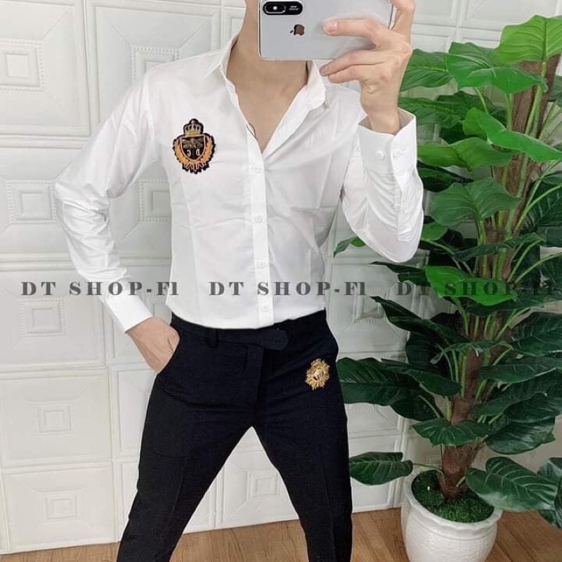 Áo sơ mi nam hàng cao cấp, sơ mi nam hoạ tiết thời trang kiểu dáng hang quốc đẹp,chất cotton lụa trơn k nhăn mềm mịn mát