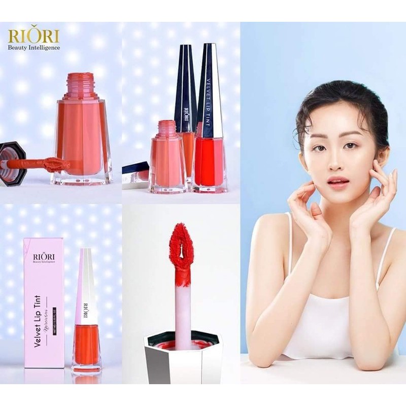 Son Kem Lì Velvet Lip Tint Riori (Có 02 kiểu dáng để lựa chọn)