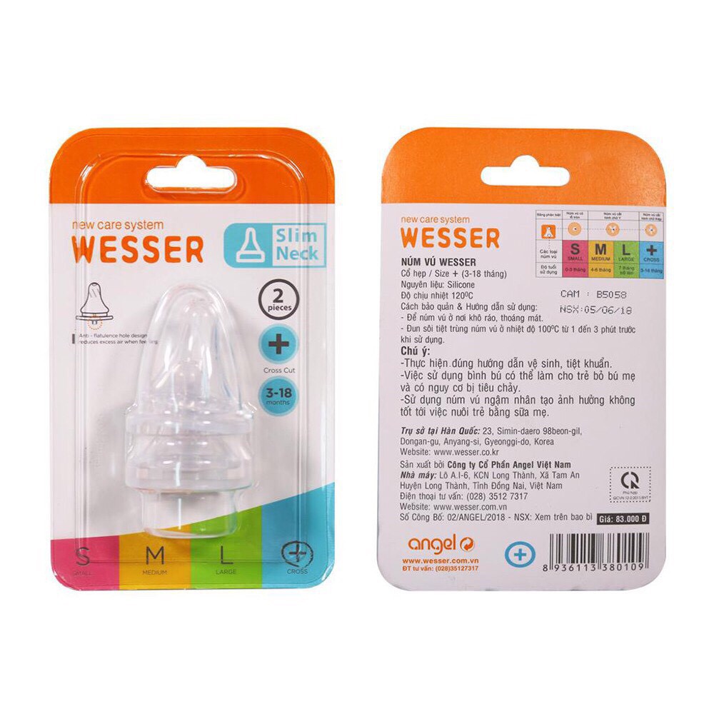 NÚM TY WESSER CỔ HẸP S/M/L/+