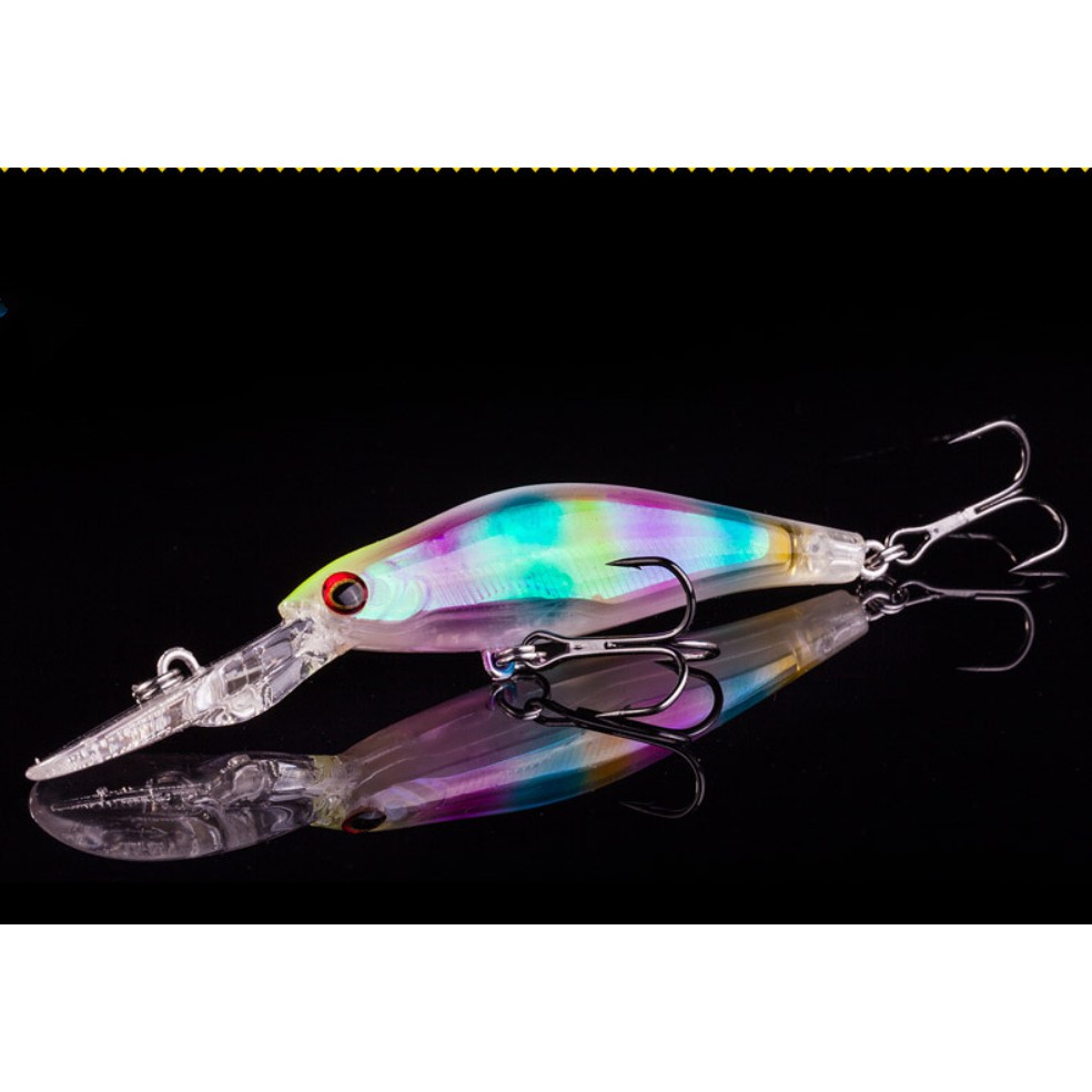 Mồi Câu Cá Giả Bằng Kim Loại 7.3g / 90mm 8 # 0.8-1.5m Kèm Hộp Đựng