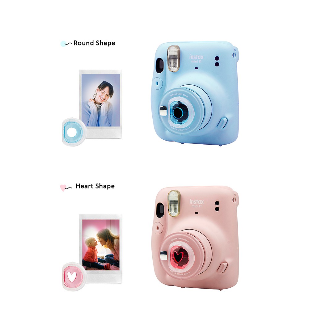 Bộ Lọc Cho Ống Kính Máy Ảnh Fujifilm Instax Mini 11 6 Màu