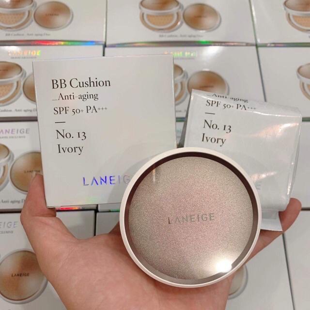 🍄Phấn Nước Laneige BB Cushion Anti-Aging SPF50 PA+++🍄