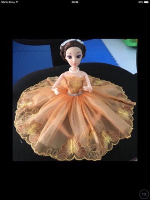 Thanh lý váy búp bê barbie nhiều mẫu siêu đẹp