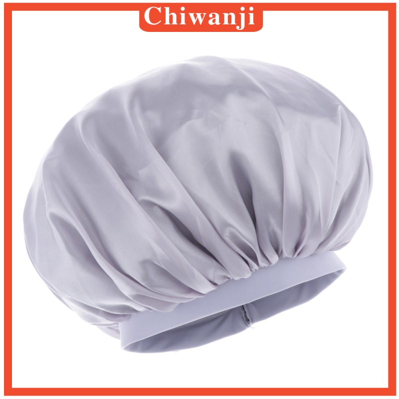 Mũ Trùm Đầu Bằng Lụa Satin Có Thể Điều Chỉnh Cho Tóc Xoăn Dài Tự Nhiên