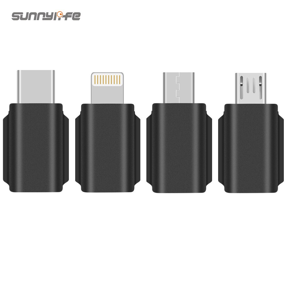 Đầu Chuyển Đổi lightning micro usb-c Cho dji pocket 2 / osmo pocket