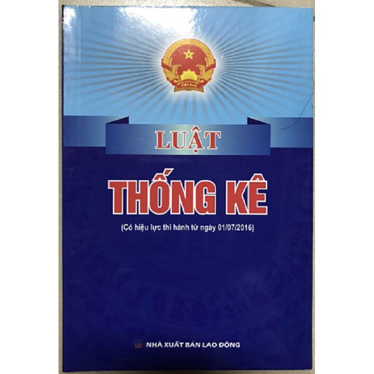 Sách Luật thống kê (NXB Lao động)
