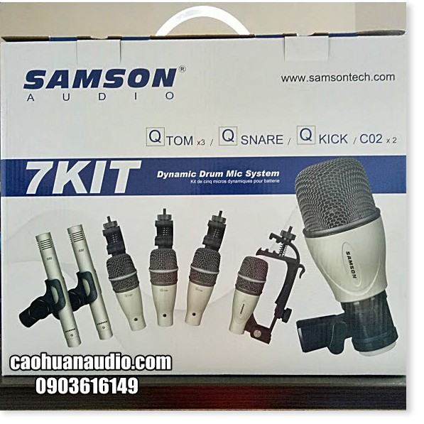 [Mã ELHACE giảm 4% đơn 300K] BỘ 7 MICRO CHO TRỐNG SAMSON 7KIT