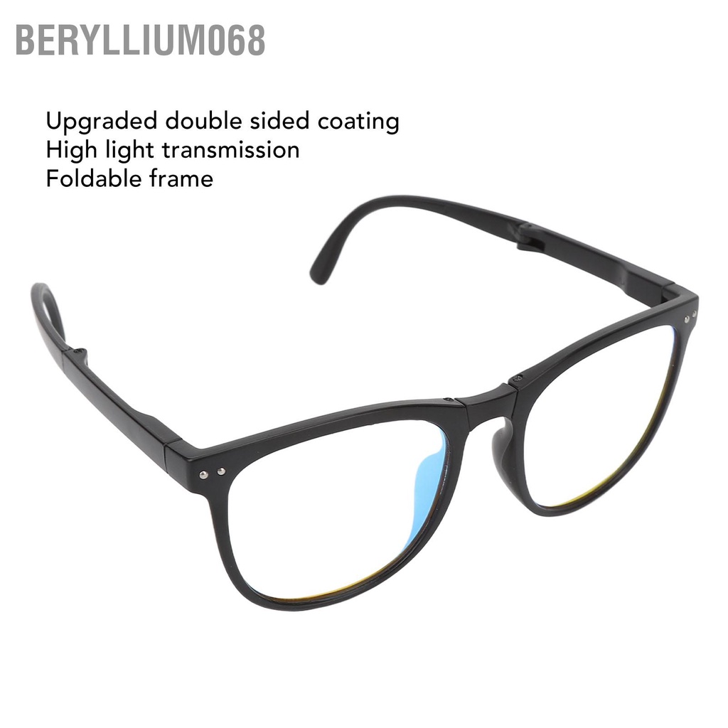Beryllium068 Kính mù màu Màu xanh lá cây đỏ điều chỉnh mắt gấp di động cho bệnh mù màu