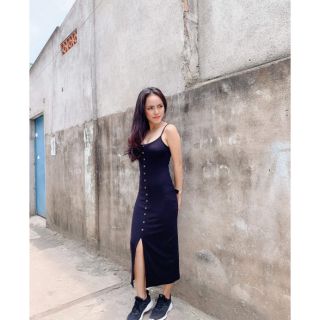 Đầm body 2 dây