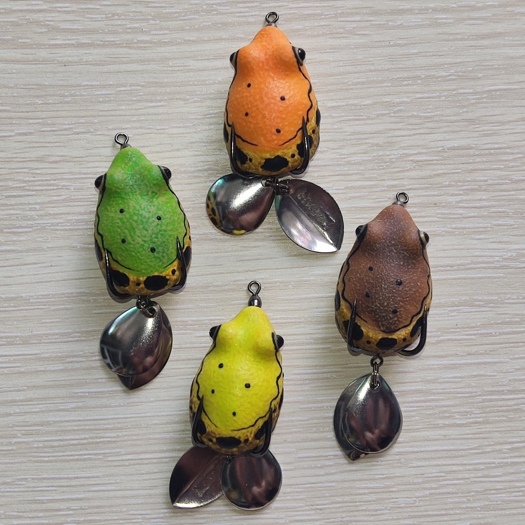 Mồi câu lure nhái hơi Mini Pikook