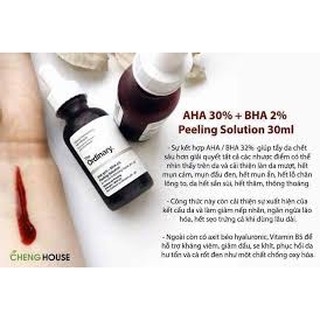The Ordinary AHA 30% + BHA 2% Peeling Solution
