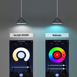 Zigbee3.0 Smart Light Bulb E27 Led Light Support Timing And Countdown Function Mutil Color Adjustable Smart Life Works With Google Assistant flower