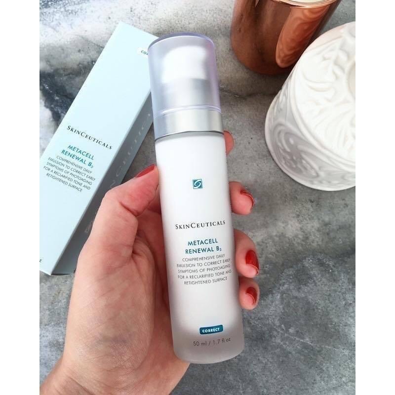 Kem dưỡng trắng da se khít lỗ chân lông mờ thâm nám B3 skinceuticals metacell renewal B3 - Chính hãn