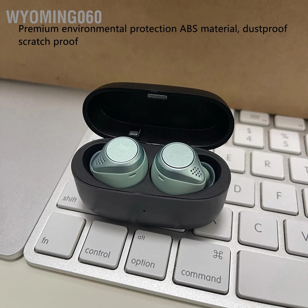 [Hàng Sẵn] Hộp đựng sạc Phụ kiện thay thế tai nghe Bluetooth không dây cho Jabra Elite 75t Active【Wyoming060】