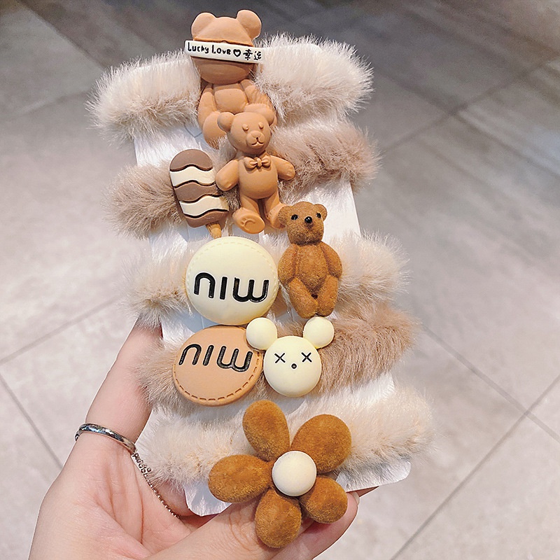 Dây cột tóc hoạt hình dễ thương, không gây đau tóc cho mẹ và bé gái