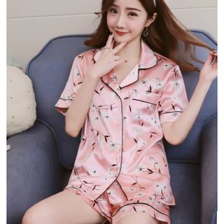 Bộ ngủ lụa cao cấp - bộ ngủ lụa chất cực đẹp mát