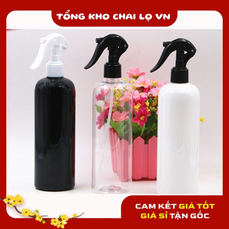 Chai Xịt Phun Sương ❤ SIÊU RẺ ❤ Chai nhựa pet xịt Vòi chuột 300ml,500ml rỗng chiết mỹ phẩm , phụ kiện du lịch