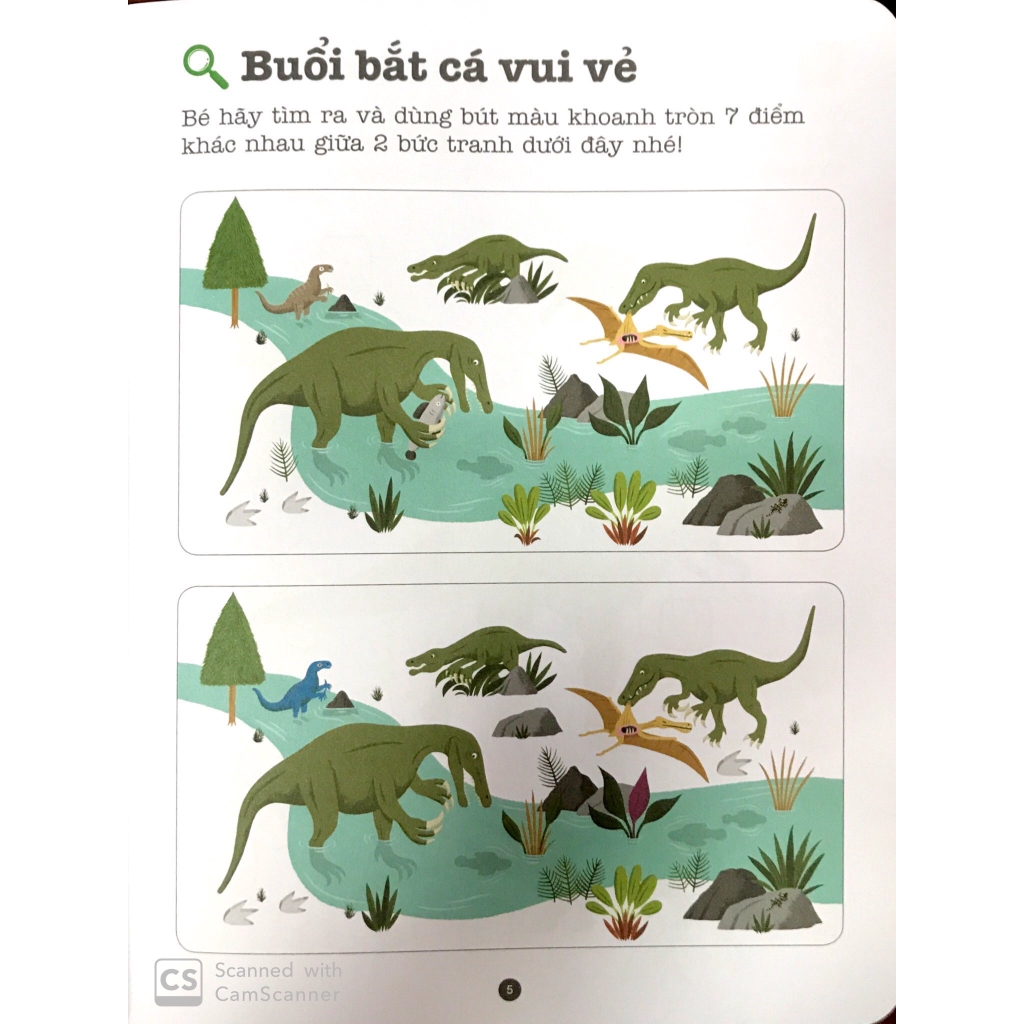 Sách - Trò Chơi Phát Triển Trí Tuệ: Khủng Long