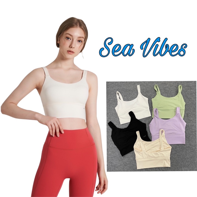 Áo Bra Tập Gym Tập Yoga Dáng Croptop Có Mút Ngực Hàng Xuất Hàn