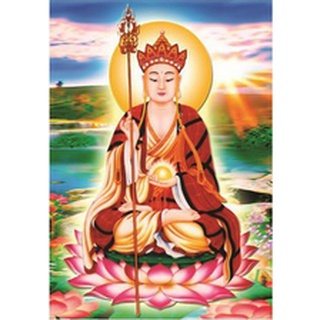 Tranh đính full đá 5D- Phật địa tạng đẹp nhất