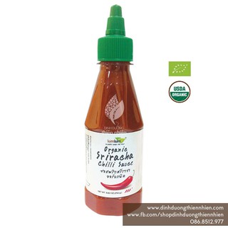 [HSD 01/2026] Tương Ớt Sriracha Hữu Cơ LumLum Organic Chilli Sauce Lum Lum, 250g