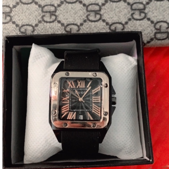 Đồng hồ guou nữ mặt vuông dây silicon phiên bản cao cấp [ BH 12 THÁNG 1 ĐỔI 1 MIỄN PHÍ ] | BigBuy360 - bigbuy360.vn