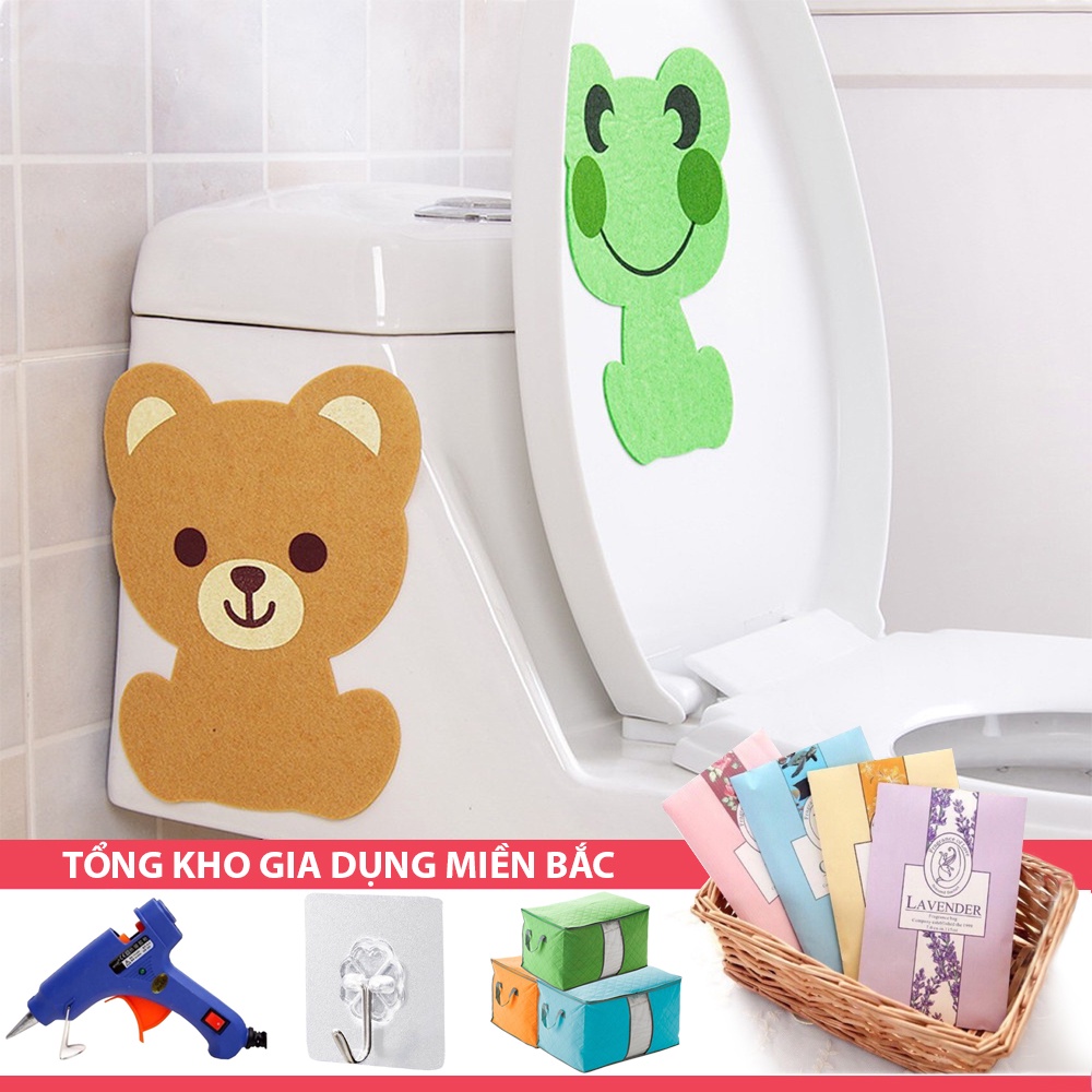 Miếng Dán Khử Mùi Toilet Than Hoạt Tính Hình Thú Ngộ Nghĩnh - Mùi Hương Thơm Dễ Chịu Thơm Tủ Quần Áo