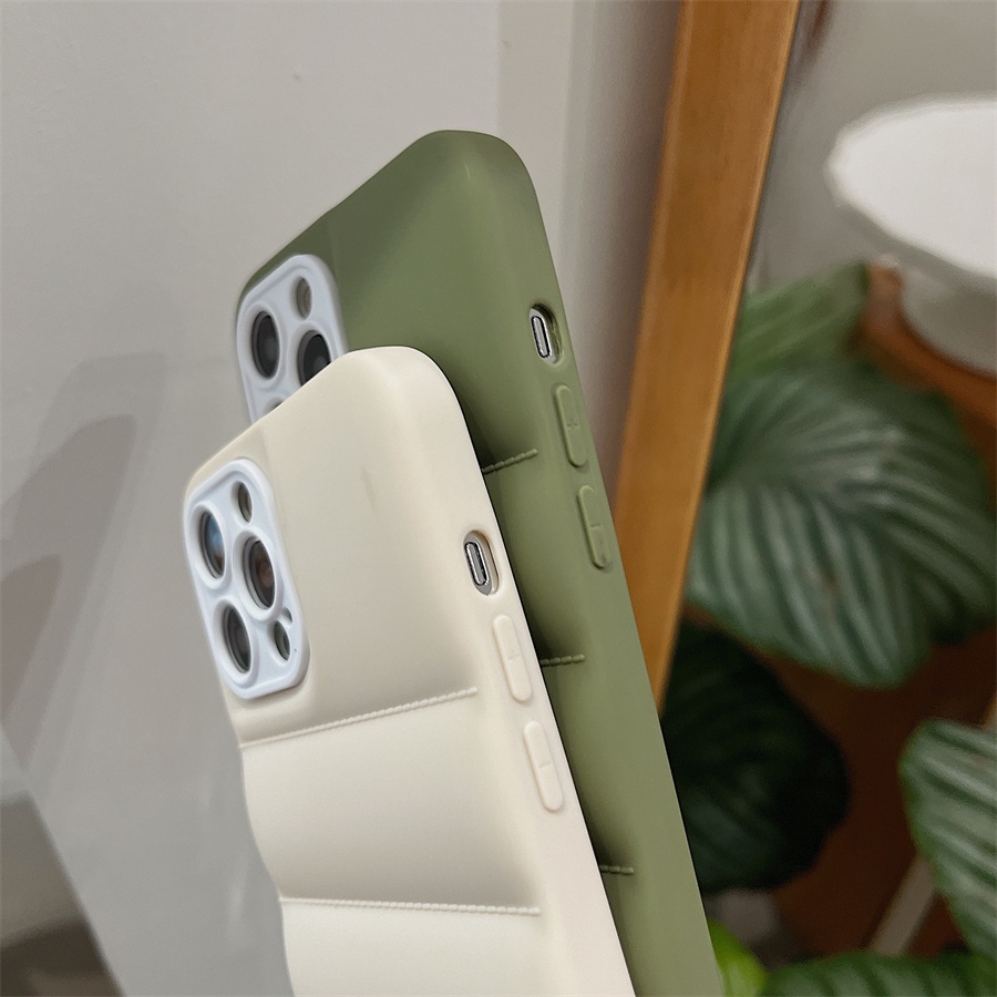 Ốp Điện Thoại Silicone Chống Sốc Mặt Vải Cho iPhone 14 Plus 13 Pro Max 13 Mini