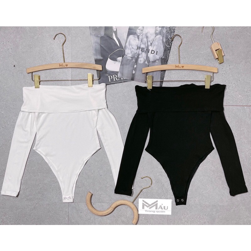 Body suit trễ vai