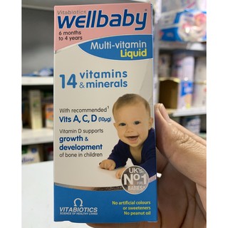 Vitamin tổng hợp Wellbaby Multi-Vitamin Liquid