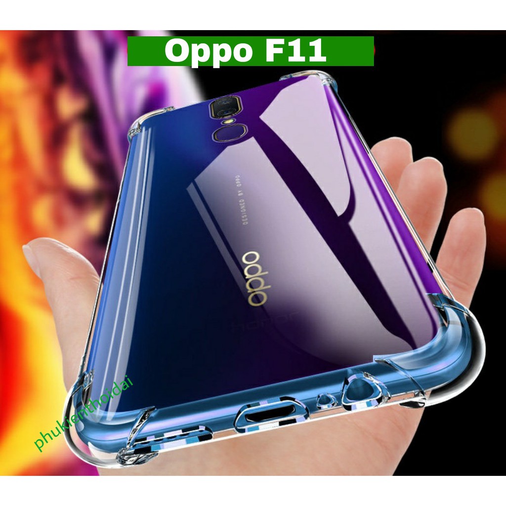 Ốp lưng Oppo F11 dẻo TPU siêu mỏng cao cấp bảo vệ camera