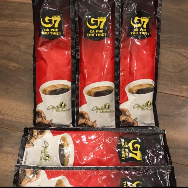 Cafe đen hoà tan G7 gói lớn 30g