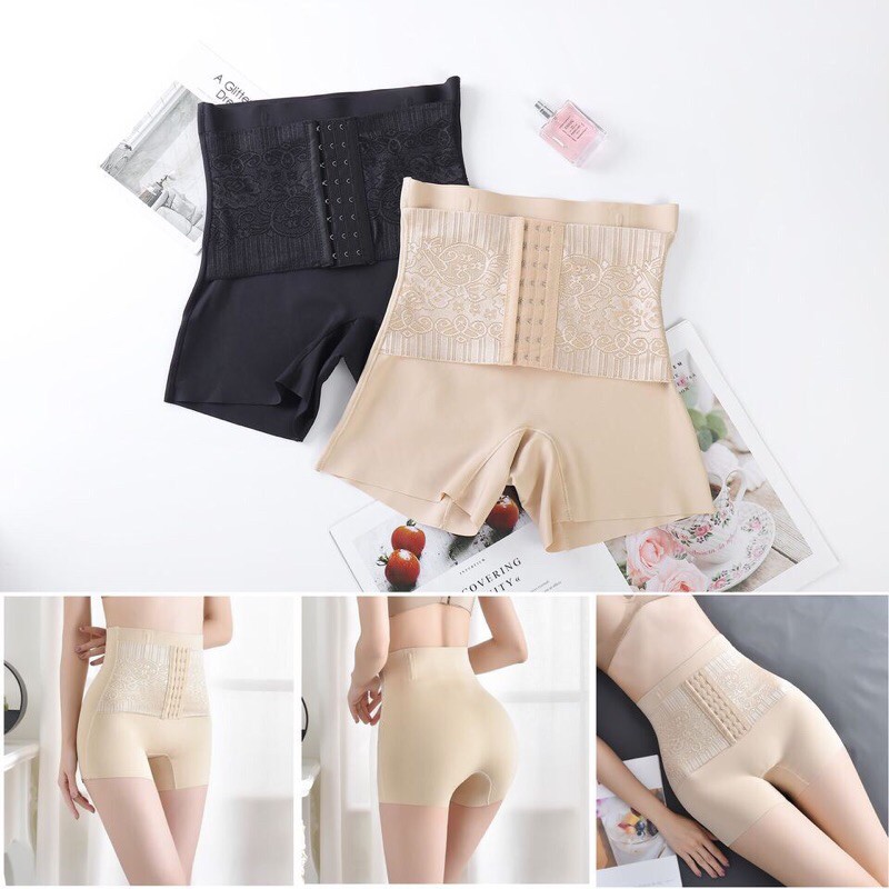 Quần nịt bụng nguyên khối [ SIÊU CO GIÃN ] định hình vùng Bụng dưới sát người, không lộ.ạ