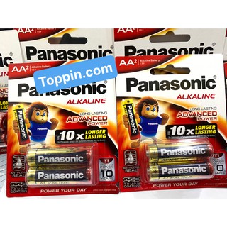 3 Vỉ Pin AA Panasonic Alkaline ( Vỉ 2 Viên )