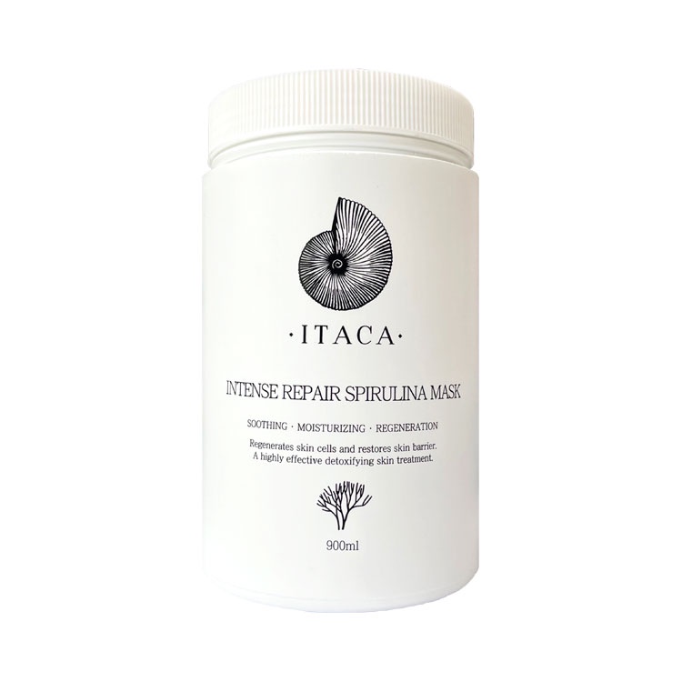 Mặt nạ tảo tươi itaca dùng cho spa Itaca Intense Repair Spirulina Mask Hàn Quốc 900ml - Út store