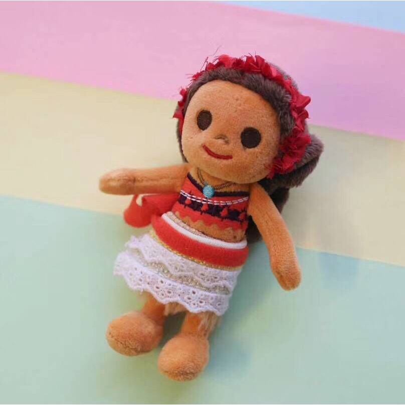 Đồ chơi nhồi bông Hình Công Chúa Elsa Anna 14cm Mềm Mại